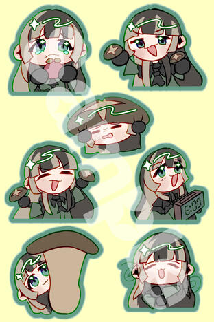 raden sticker sheet raden sticker sheet